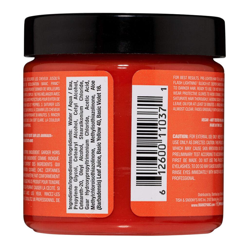 Pysyvä väriaine Classic Manic Panic Electric Tiger Lily (118 ml) hinta ja tiedot | Hiusvärit | hobbyhall.fi