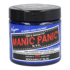 Pysyvä väriaine Classic Manic Panic Rockabilly Blue (118 ml) hinta ja tiedot | Manic Panic Hiustenhoitotuotteet | hobbyhall.fi