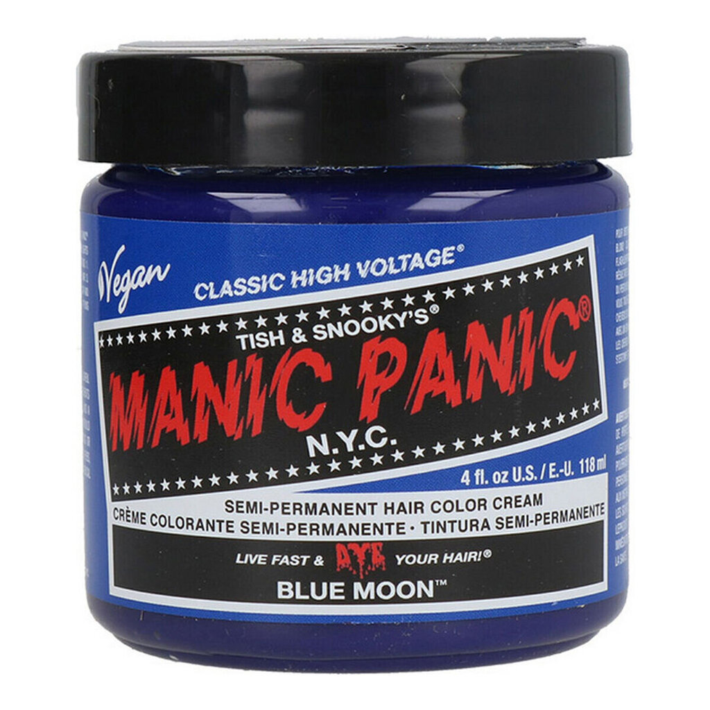 Pysyvä väriaine Classic Manic Panic Blue Moon (118 ml) hinta ja tiedot | Hiusvärit | hobbyhall.fi