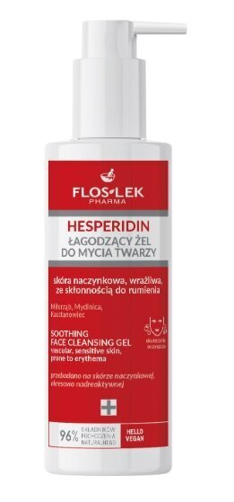 Flos-Lek Hesperidiinilla Rauhoittava kasvogeeli, 175 ml hinta ja tiedot | Kasvojen puhdistusaineet | hobbyhall.fi