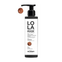 Artego LOLA Kauneusväri Hiusten värin elvyttävä naamio Choco, 200 ml hinta ja tiedot | Shampoot | hobbyhall.fi