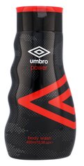 Miesten suihkugeeli Umbro Power, 400 ml hinta ja tiedot | Suihkusaippuat ja suihkugeelit | hobbyhall.fi