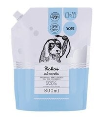 Kosteuttava Kookos & Merisuolasaippua 800ml Refill - Luonnonmukainen, 93% Ainesosista hinta ja tiedot | Suihkusaippuat ja suihkugeelit | hobbyhall.fi