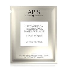 apis lifting peptide lifting and firming sheet mask with peptide snap-8 tm 20 g hinta ja tiedot | Kasvonaamiot ja silmänalusaamiot | hobbyhall.fi