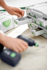 Festool SORTAINER SYS 3-SORT/12 491986 hinta ja tiedot | Työkalupakit ja muu työkalujen säilytys | hobbyhall.fi