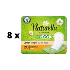 Hygieniatyynyt Naturella TO GO, 20 kpl. x 8 kpl. paketti hinta ja tiedot | Naturella Hajuvedet ja kosmetiikka | hobbyhall.fi