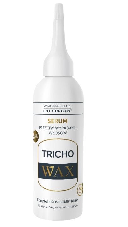 Wax Angielski Pilomax, Tricho Serum hiustenlähtöön, 100 ml hinta ja tiedot | Hiusnaamiot, öljyt ja seerumit | hobbyhall.fi