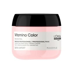 Värin hehkua palauttava naamio L'Oreal Professionnel Expert Serie Vitamino Color Mask 75ml hinta ja tiedot | Naamiot, öljyt ja seerumit | hobbyhall.fi