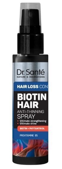 Dr. Sante Biotin Hair Anti-Thinning - Hiusöljy, jolla estetään hiustenlähtöä, 150 ml hinta ja tiedot | Hiusnaamiot, öljyt ja seerumit | hobbyhall.fi