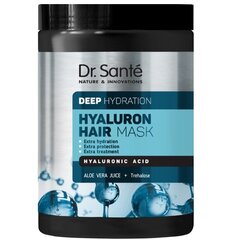 Dr. Sante Hyaluron Kosteuttava Hiusnaamio, 1000ml hinta ja tiedot | Hiusnaamiot, öljyt ja seerumit | hobbyhall.fi