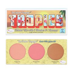 Trio Meikkipuuterit The Balm Tropics - 8,5g hinta ja tiedot | Aurinkopuuterit ja poskipunat | hobbyhall.fi