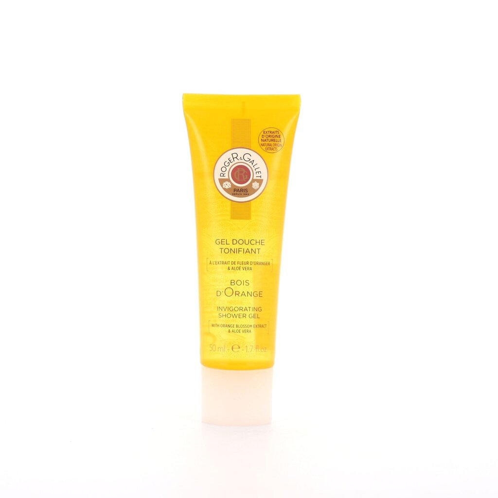 Suihkugeeli Bois D&#39; Orange Roger &amp; Gallet Gel Douche Tonifiant, 50 ml hinta ja tiedot | Suihkusaippuat ja suihkugeelit | hobbyhall.fi