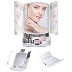LED-kosmeettinen peili valolla CosmeticLite LED hinta ja tiedot | Kosmetiikkalaukut ja peilit | hobbyhall.fi