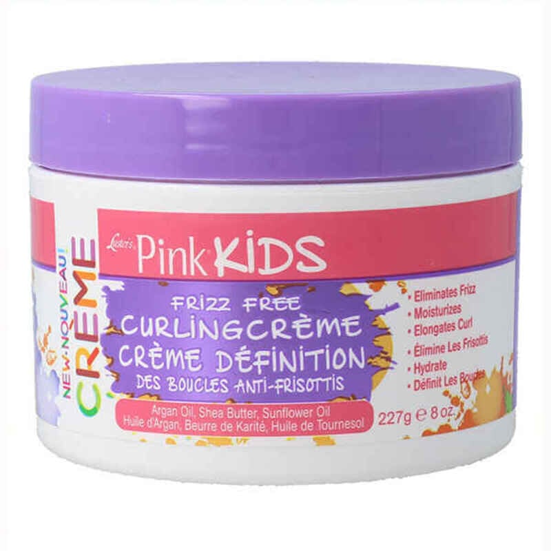 Hiusemulsio Luster Pink Kids Frizz Free Curling Creme Kiharat hiukset (227 g) hinta ja tiedot | Hiusnaamiot, öljyt ja seerumit | hobbyhall.fi