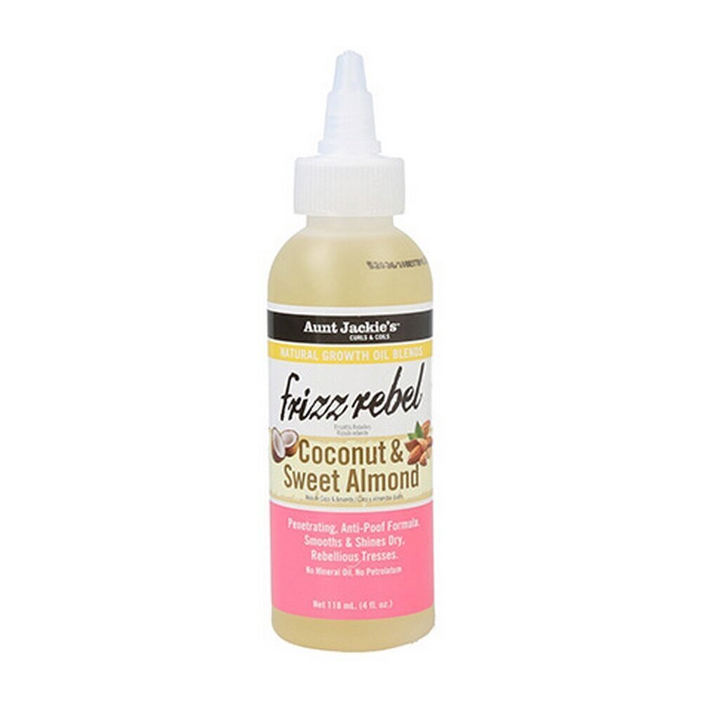 Hiusöljy Aunt Jackie's C&amp;C Coconut &amp; Sweet Almond Frizz Rebel (118 ml) hinta ja tiedot | Naamiot, öljyt ja seerumit | hobbyhall.fi