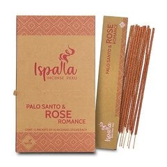 Palo Santo suitsukkeet Rose Romance, Ispalla, 10 kpl. hinta ja tiedot | Huonetuoksut | hobbyhall.fi