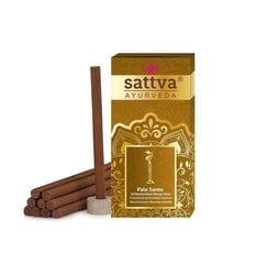 Paksut suitsukkeet Palo Santo Dhoop, Sattva Ayurveda, 20g hinta ja tiedot | Huonetuoksut | hobbyhall.fi