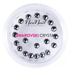 NeoNail Swarovski-kristallikivet SS9 Crystal Silver Night 001, 20 kappaletta hinta ja tiedot | Manikyyri- ja pedikyyritarvikkeet | hobbyhall.fi