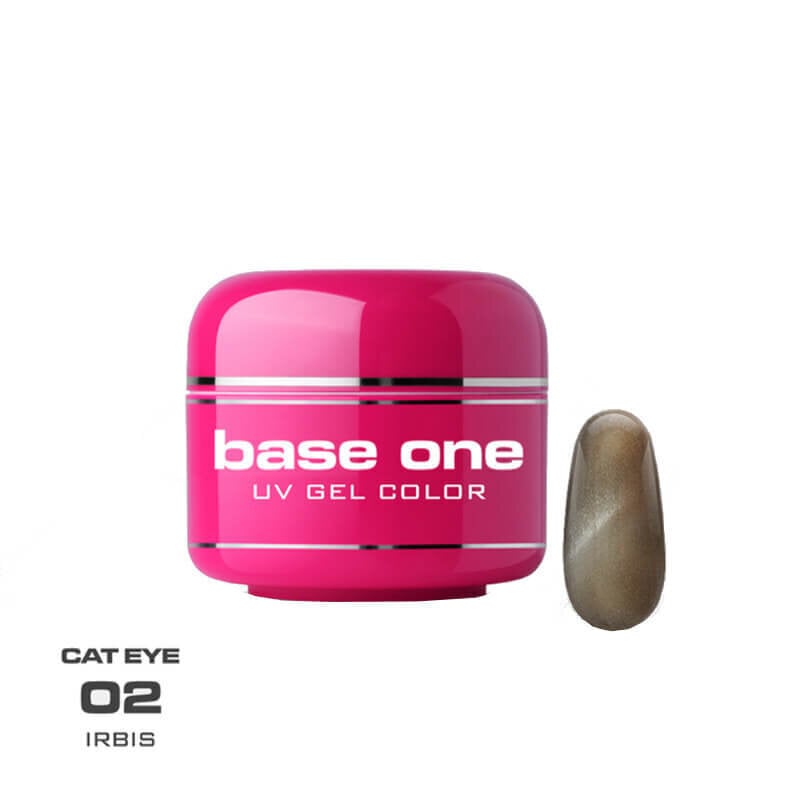 Silcare Base One Cat Eye 02 Irbis UV-gelikynsi, kissansilmä, 5g hinta ja tiedot | Manikyyri- ja pedikyyritarvikkeet | hobbyhall.fi