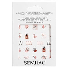 Semilac Vedenkestävät kynsitarroja Art Summer 20 hinta ja tiedot | Manikyyri- ja pedikyyritarvikkeet | hobbyhall.fi