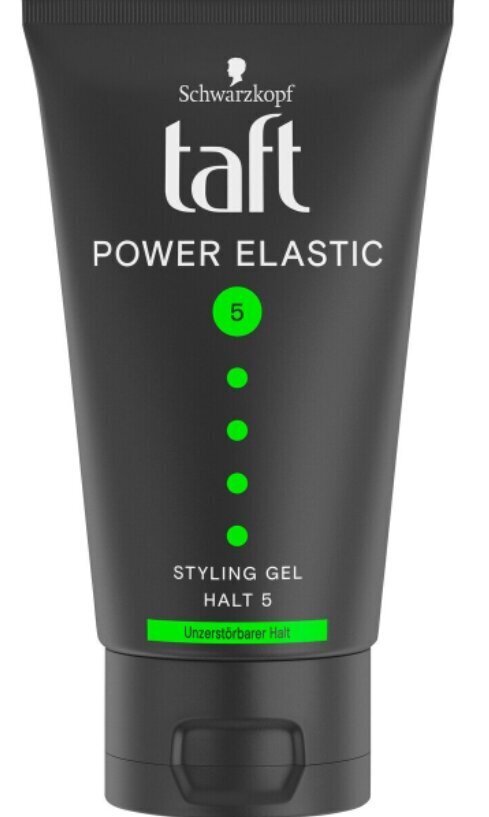 Taft Power Elastic 5 Hiusten Muotoilugeeli, 150 ml hinta ja tiedot | Kampaamotuotteet | hobbyhall.fi