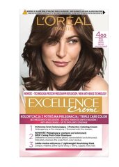 L'Oreal Excellence Creme Hiusten Värjäysväri 4 hinta ja tiedot | Hiusvärit | hobbyhall.fi