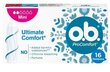 O.B. ProComfort, Naisten Hygieniatampoonit, Koko Mini, 16 kpl Pakkaus. hinta ja tiedot | Tamponit ja terveyssiteet | hobbyhall.fi