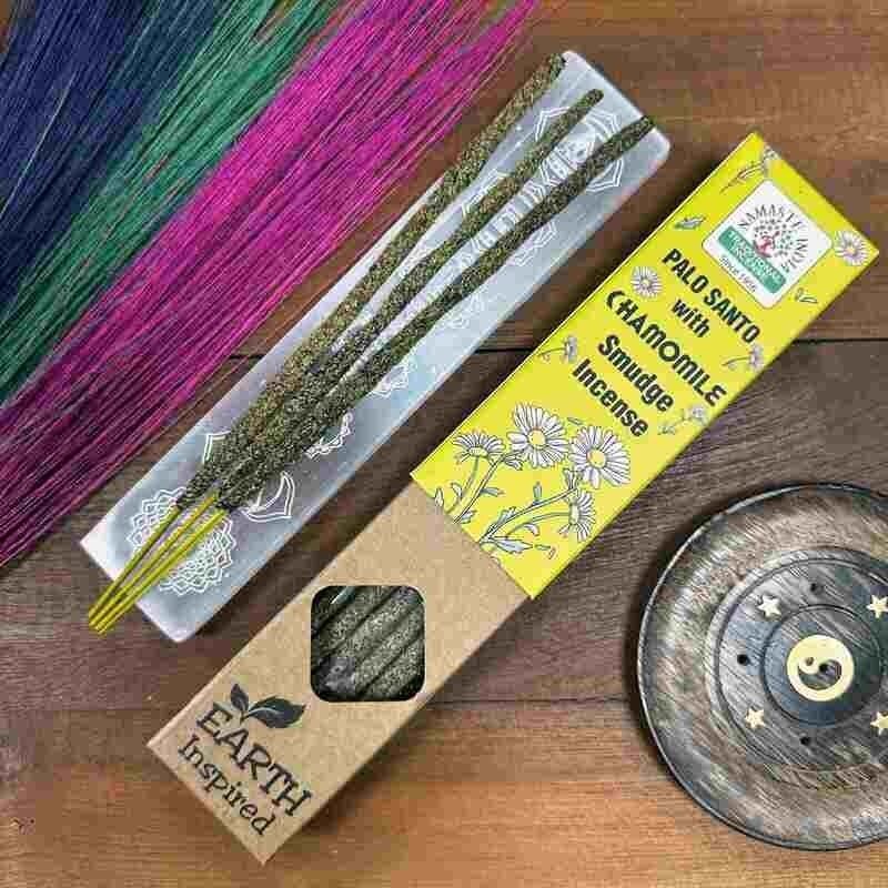 Tuoksutikut Palo Santo Kamomilla, Namaste India, 30g hinta ja tiedot | Huonetuoksut | hobbyhall.fi