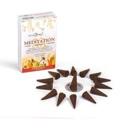 Kartiomaiset suitsukkeet Meditaatio, Stamford, 30g hinta ja tiedot | Huonetuoksut | hobbyhall.fi