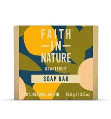 Saippua Greippi, Faith In Nature, 100g hinta ja tiedot | Saippuat | hobbyhall.fi