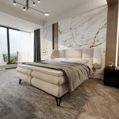 Sänky Selsey Cermone, 160x200 cm, beige väri hinta ja tiedot | Sängyt | hobbyhall.fi