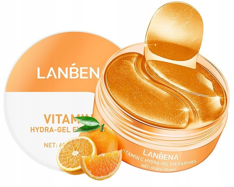 Lanbena Vitamin C Eye Gel Faces 60 Kpl. hinta ja tiedot | Kasvonaamiot ja silmänalusaamiot | hobbyhall.fi