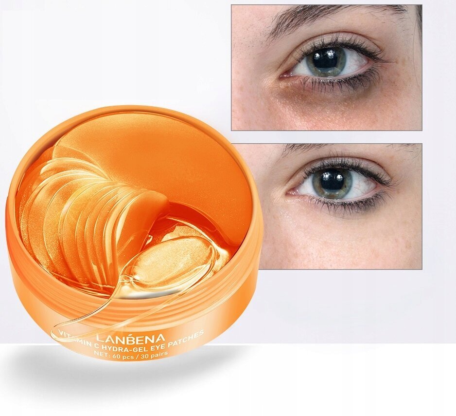 Lanbena Vitamin C Eye Gel Faces 60 Kpl. hinta ja tiedot | Kasvonaamiot ja silmänalusaamiot | hobbyhall.fi