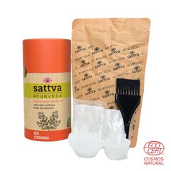 Kasvipunainen hiusväri punainen, Sattva Ayurveda, 150g hinta ja tiedot | Hiusvärit | hobbyhall.fi