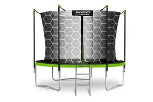 Puutarhatrampoliini sisäverkolla ja tikkailla, Neo sport, 8 ft/252 cm. hinta ja tiedot | Trampoliinit | hobbyhall.fi