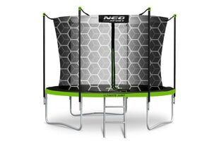 Puutarhatrampoliini sisäverkolla ja tikkailla, Neo sport, 10 ft/312 cm. hinta ja tiedot | Trampoliinit | hobbyhall.fi