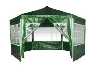 Puutarhateltta ikkunoilla, Moderni koti, 2 m x 2 m x 2 m, vihreä hinta ja tiedot | Puutarhapaviljongit | hobbyhall.fi