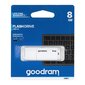 GOODRAM FLASHDRIVE 8GB UME2 USB 2.0 WHITE hinta ja tiedot | Muistitikut | hobbyhall.fi