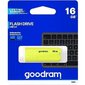 GOODRAM FLASHDRIVE 16GB UME2 USB 2.0 YELLOW hinta ja tiedot | Muistitikut | hobbyhall.fi