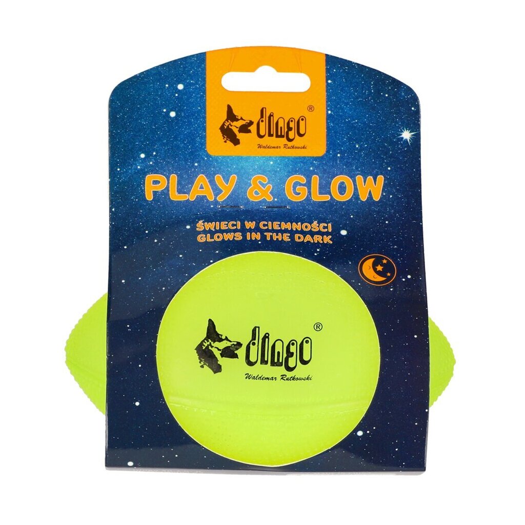 Lelu koirille Dingo Play&amp;Glow, 8x14 cm hinta ja tiedot | Koiran lelut | hobbyhall.fi