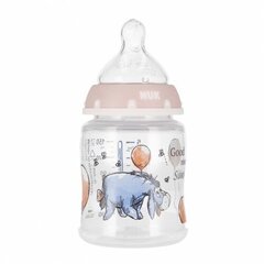 Vauvan tuttipullo lämpötilan säädöllä Nuk First Choise Donkey, 0-6 kk, 150 ml hinta ja tiedot | Tuttipullot ja tarvikkeet | hobbyhall.fi