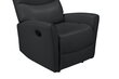 Nojatuoli recliner Notio Living Chesley, musta hinta ja tiedot | Nojatuolit | hobbyhall.fi