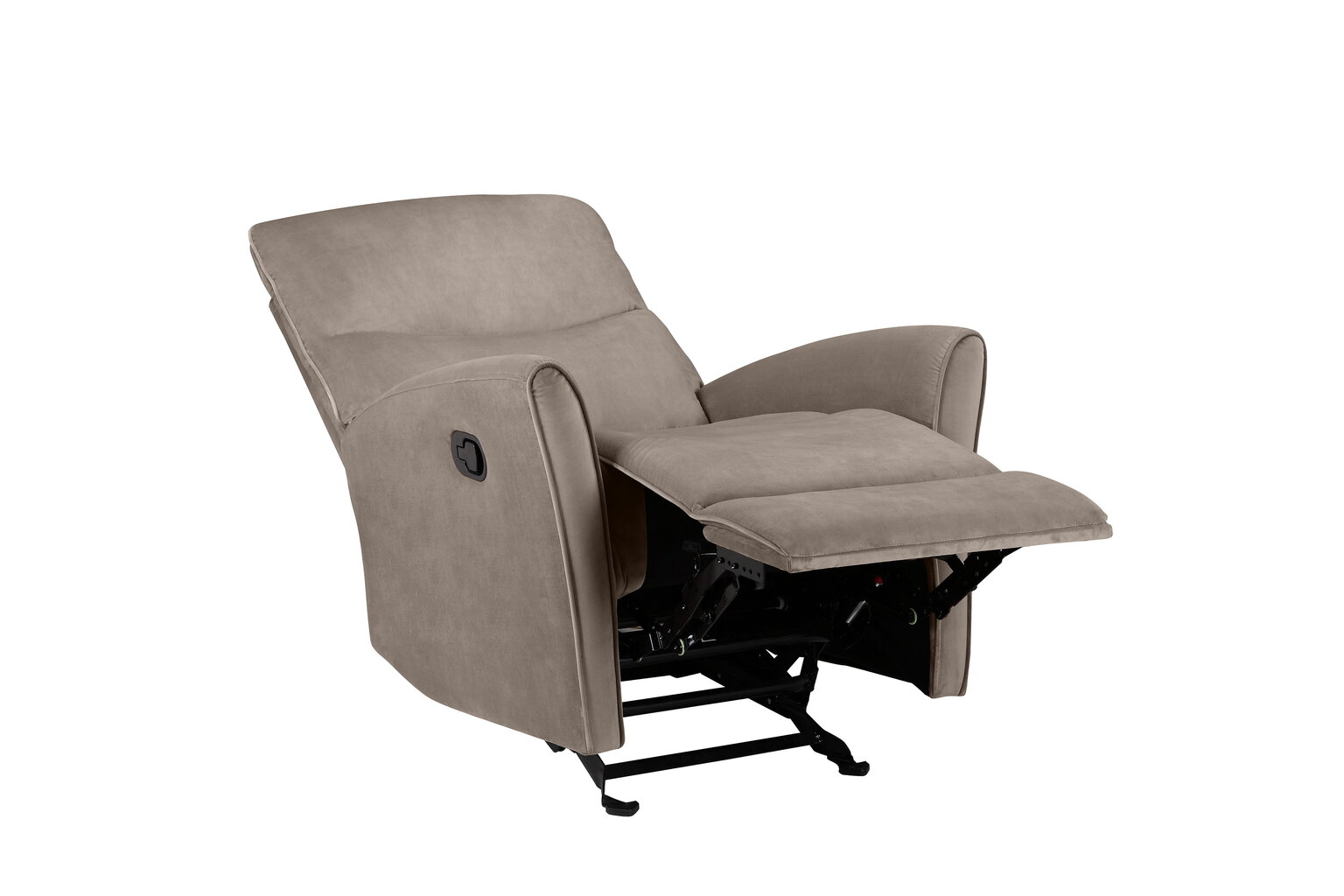 Nojatuoli recliner Notio Living Chesley, hiekanvärinen hinta ja tiedot | Nojatuolit | hobbyhall.fi