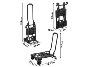 Kuljetuskärry 2in1 Notio Living Shifter, 1 kpl hinta ja tiedot | Notio Living Työkalut | hobbyhall.fi