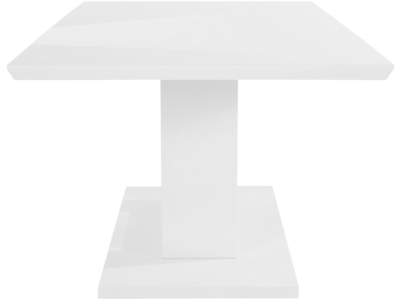 Ruokapöytä Loft24 Cala, valkoinen hinta ja tiedot | Ruokapöydät | hobbyhall.fi