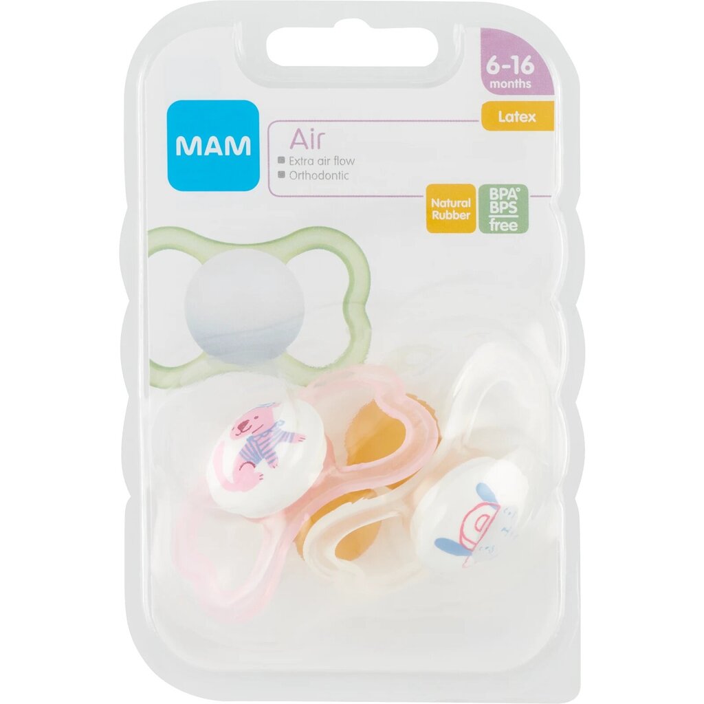 Tutit Mam Air, 6-16 kk, 2 kpl. hinta ja tiedot | Tutit | hobbyhall.fi