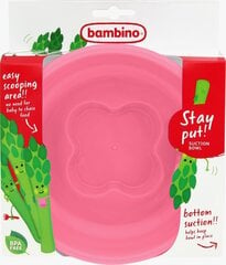 Silikoninen kulho Bambino Stay put!, 12+ kk, 1 kpl hinta ja tiedot | Vauvan ja lasten astiat | hobbyhall.fi