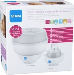 Sähköinen sterilointilaite - pullojen lämmitin Mam 6in1 hinta ja tiedot | MAM Lapset | hobbyhall.fi