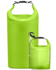 Spigen Aqua Shield WaterProof Dry Bag 20L + 2L A630, cactus green hinta ja tiedot | Puhelimen kuoret ja kotelot | hobbyhall.fi