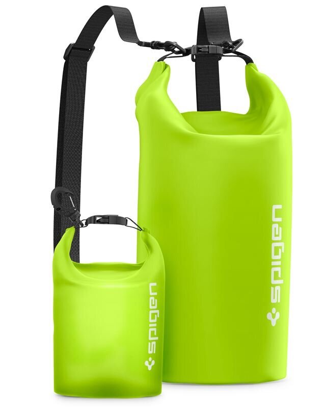 Spigen Aqua Shield WaterProof Dry Bag 20L + 2L A630, cactus green hinta ja tiedot | Puhelimen kuoret ja kotelot | hobbyhall.fi